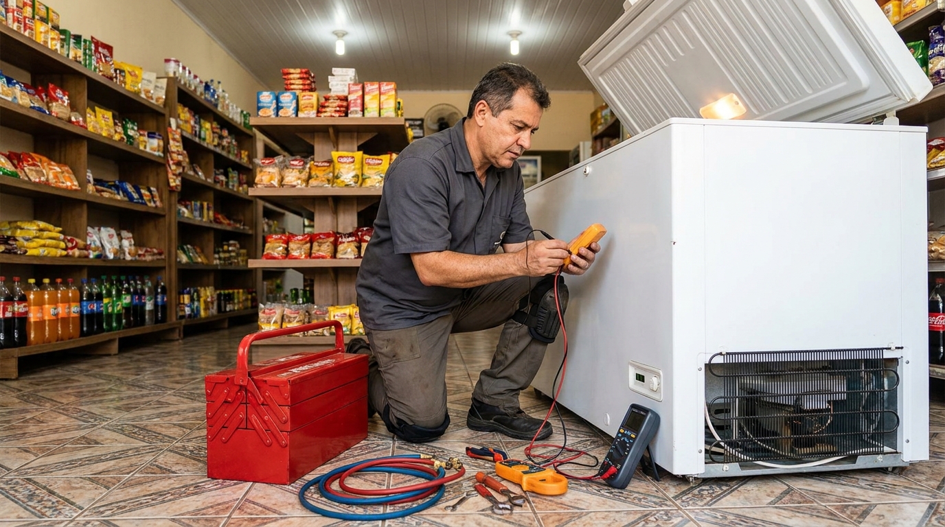 Ajuste de Temperatura do Freezer em Caxias do Sul‑RS